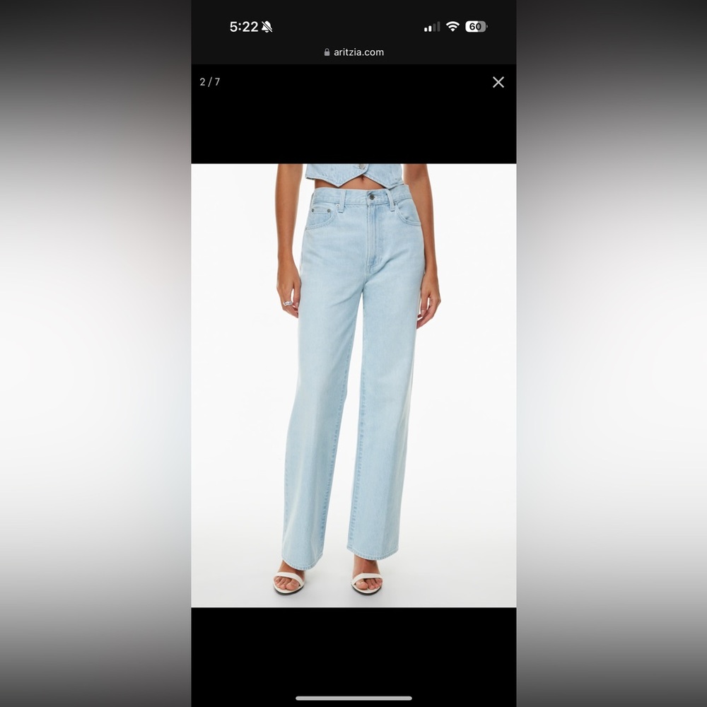 ARITZIA! DENIM FORUM JEANS. NEW. 29 size